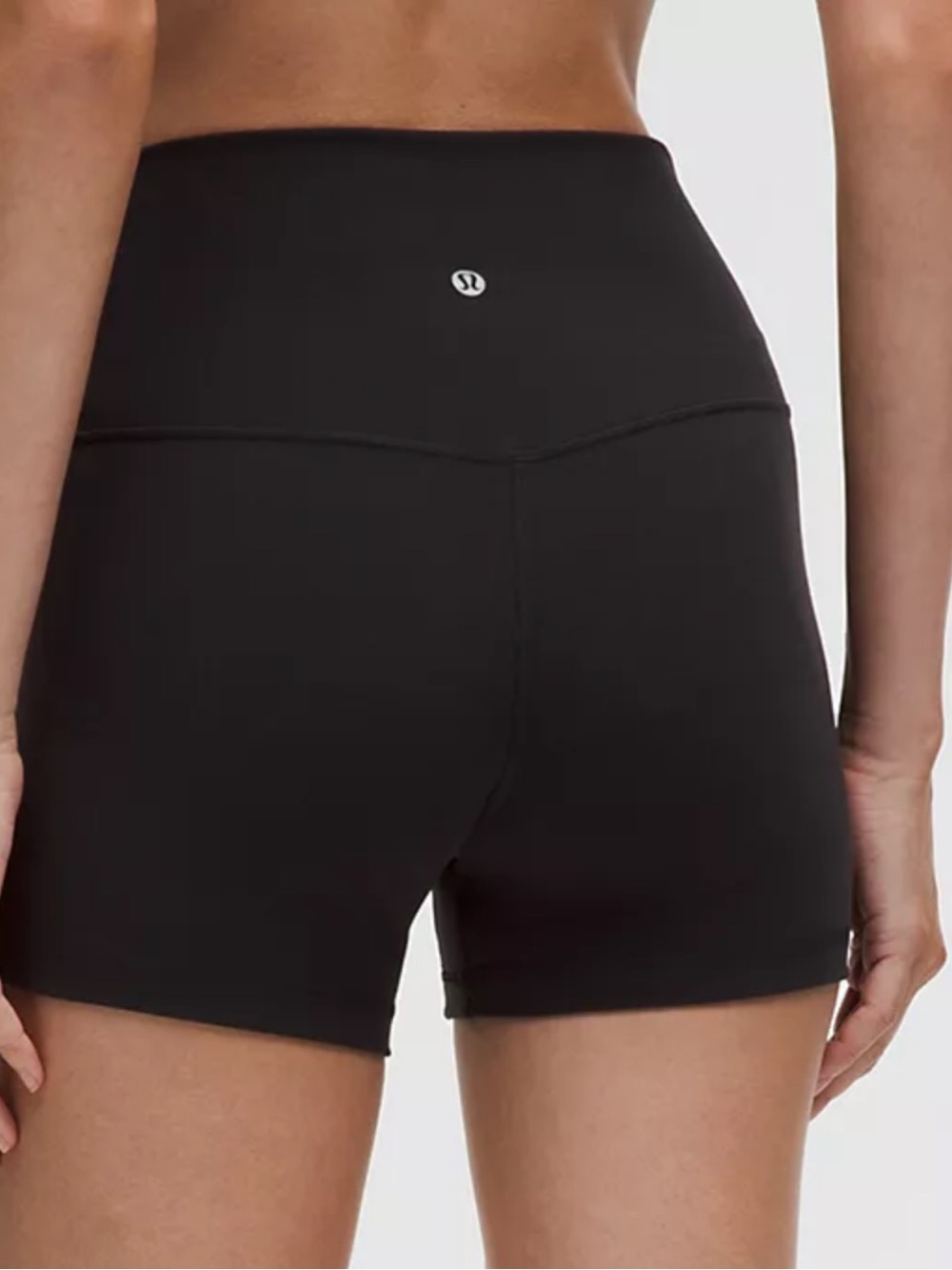 lululemon Align Black High-Rise Bike Shorts